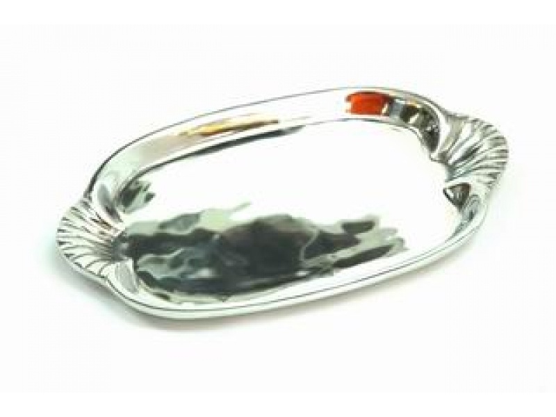 CHAROLA PACHUCA PALMA GDE EN PEWTER